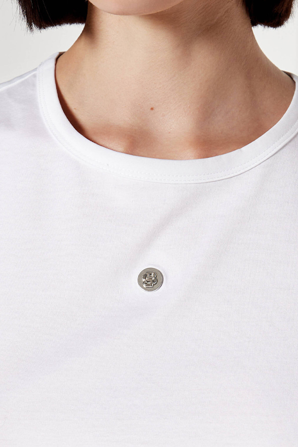 ΜΠΛΟΥΖΑ T-SHIRT BOSS - 100 ΛΕΥΚΟ